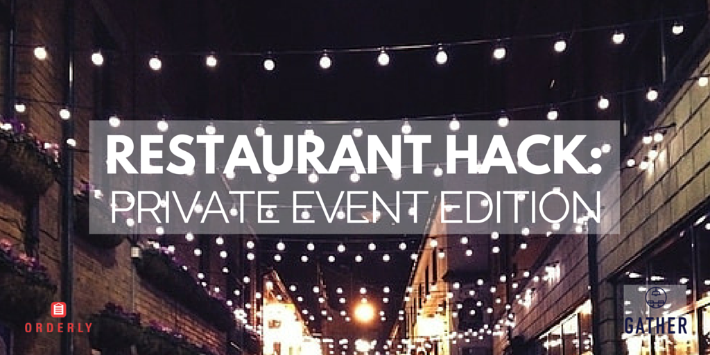 ideas for restaurant events