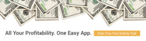 all your profitability. one easy app. Orderly 