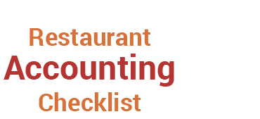 restaurant accounting checklist downloadable