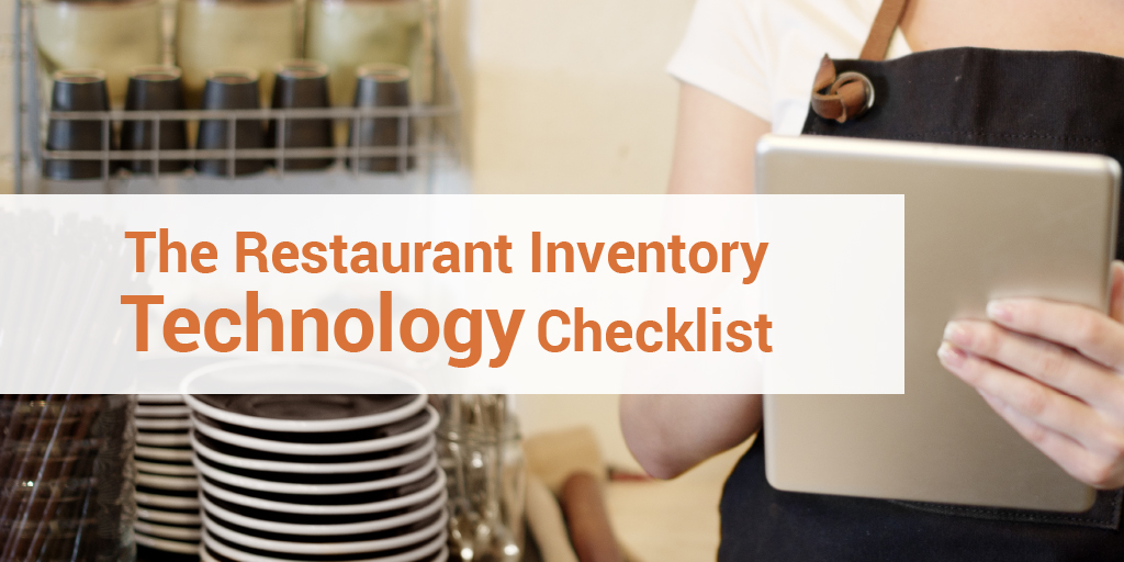 restaurant inventory technology checklist